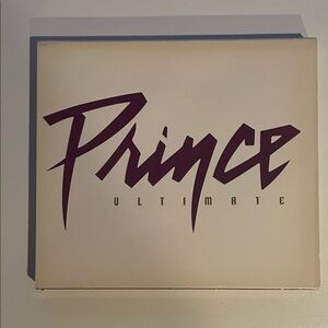 Prince Ultimate Wall Art in Purple and Cream